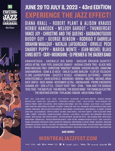 montreal jazz festival 2023 lineup